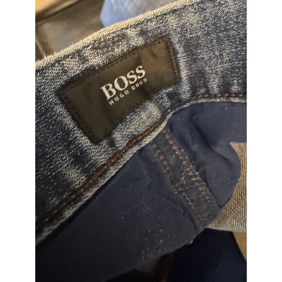 Hugo Boss BOSS Men’s Stretch Jeans 38x30 Blue Denim Classic Fit - Picture 5 of 9